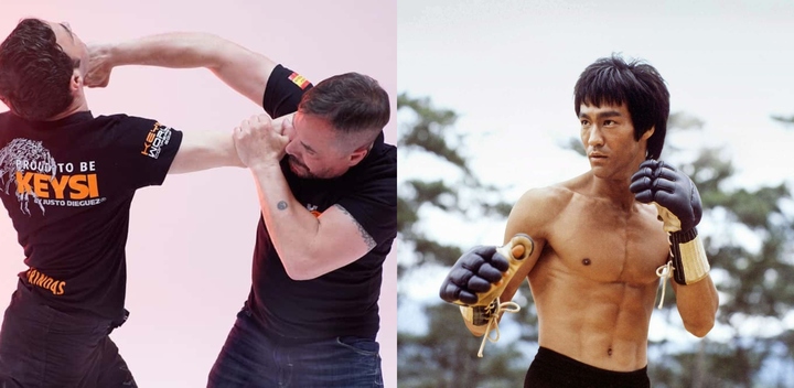 Môn võ Người dơi được sáng tạo dựa vào tuyệt kỹ của Lý Tiểu Long- Ảnh 4. Sự liên kết giữa KFM và Tiệt Quyền Đạo