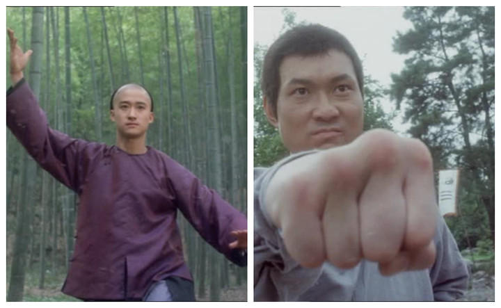 Ngô Kinh từng bị Chu Tỉ Lợi đá văng khi quay phim Ngô Kinh bị đá bay bởi Chu Tỉ Lợi trên phim trường